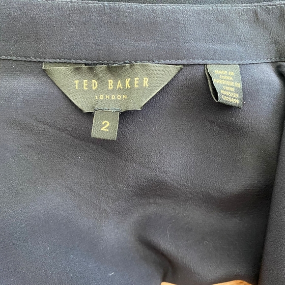 Ted Baker Silk long sleeve blouse - Picture 7 of 12